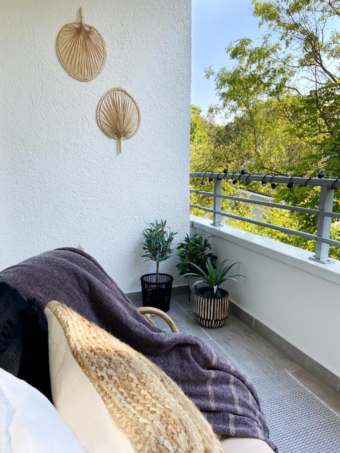 Zentrales strandnahes Design-Apartment mit Balkon und Parkplatz Timmendorfer Strand Exterior foto