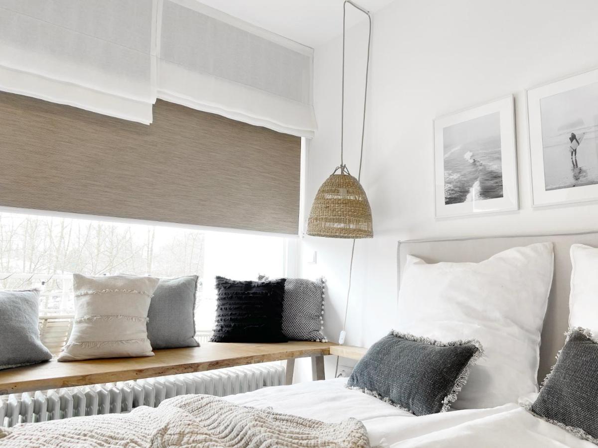 Zentrales strandnahes Design-Apartment mit Balkon und Parkplatz Timmendorfer Strand Exterior foto